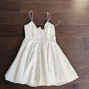 Zara White Chemise Dress